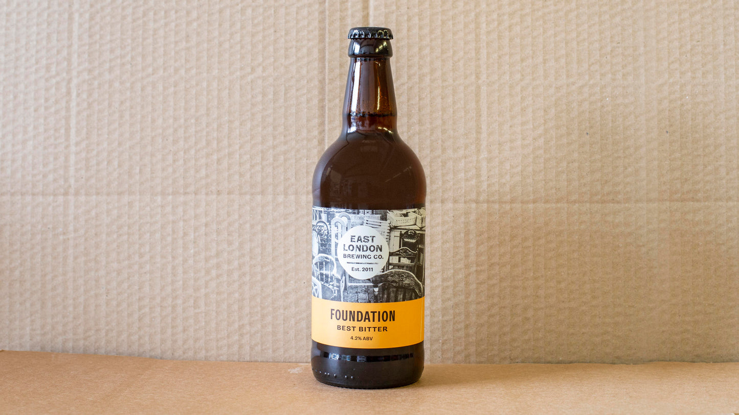 Foundation Bitter (4.2% ABV) Case of 12 Bottles