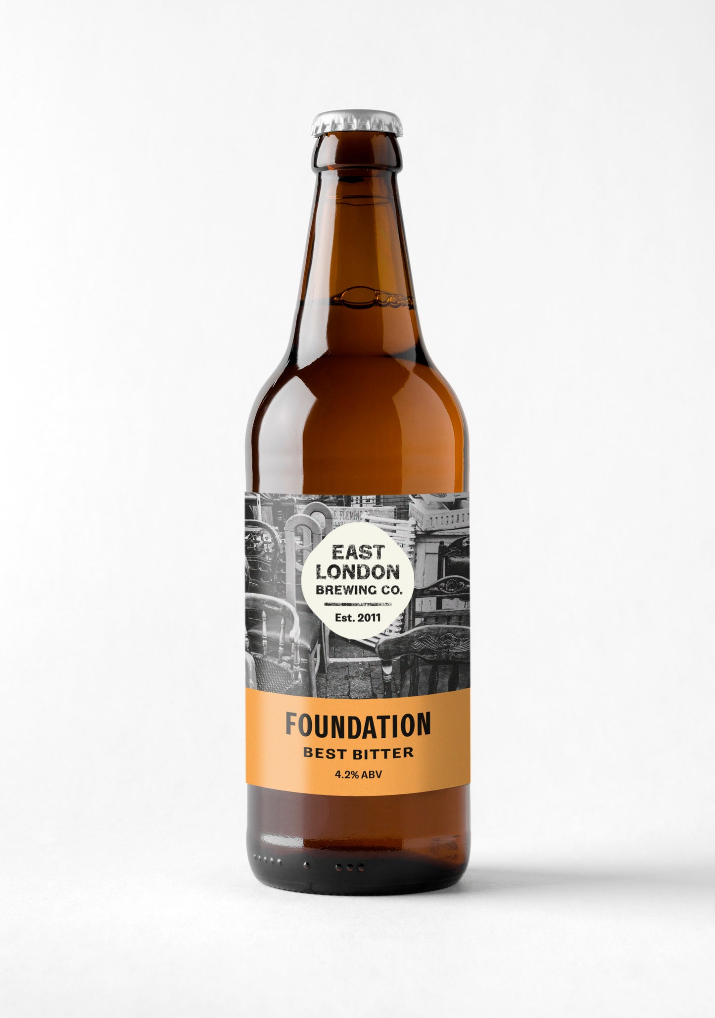 Foundation Bitter (4.2% ABV) Case of 12 Bottles