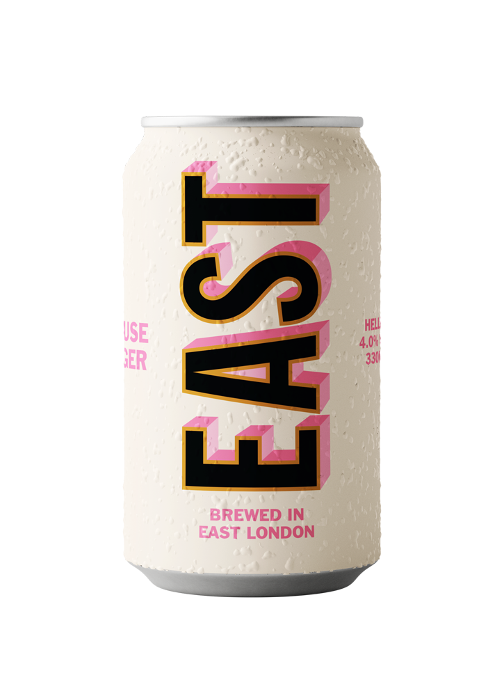 EAST House Lager 330ml Case of 12 Cans - Coming Soon