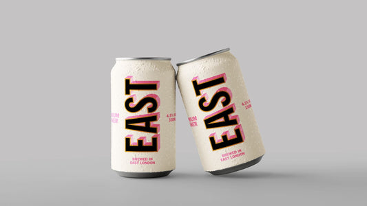 EAST Premium Pilsner 330ml Case of 12 Cans
