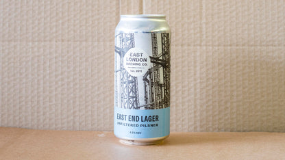 East End Lager 440ml Case of 12 Cans