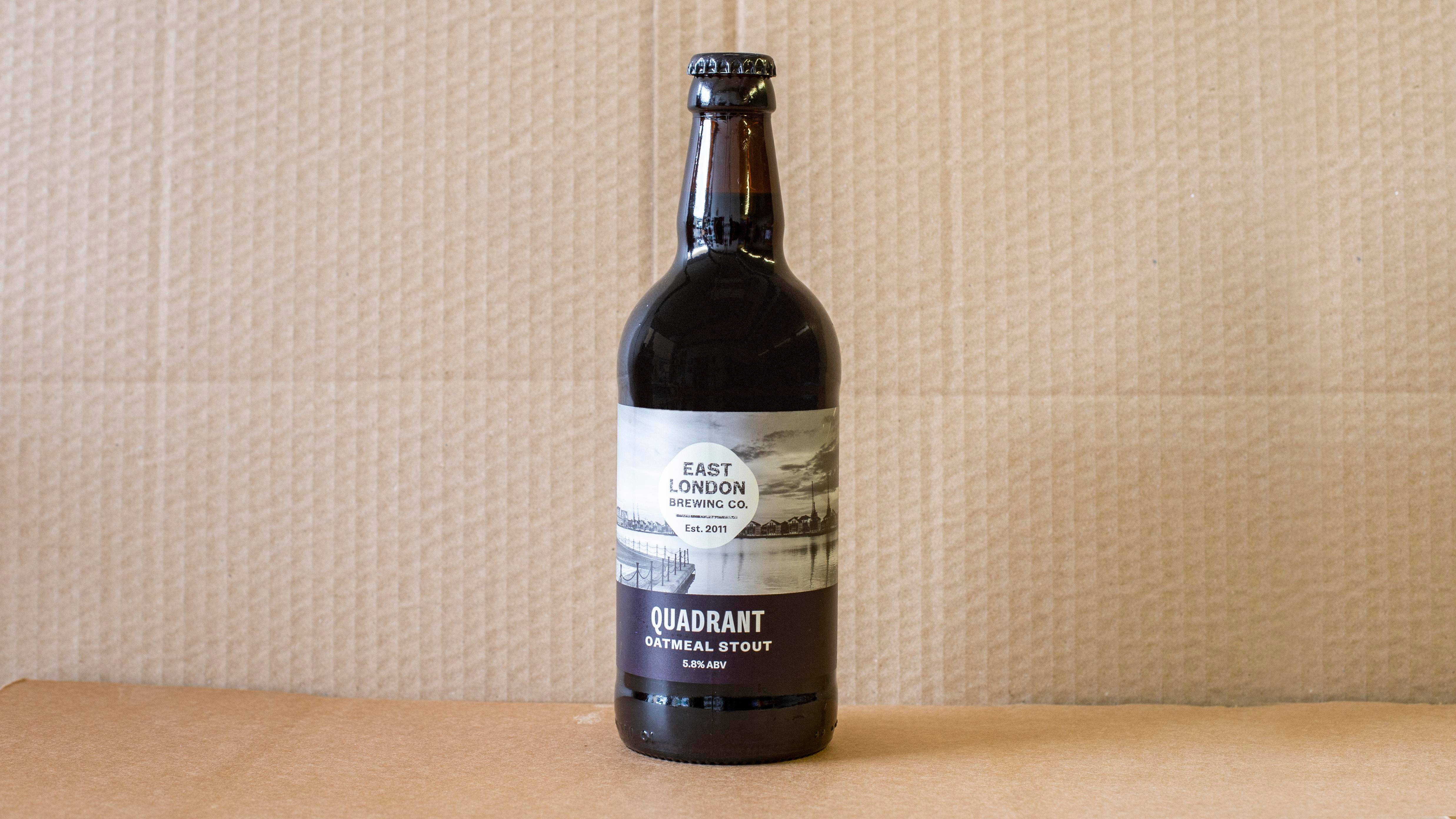 Quadrant Oatmeal Stout (5.8% ABV) Case of 12 Bottles