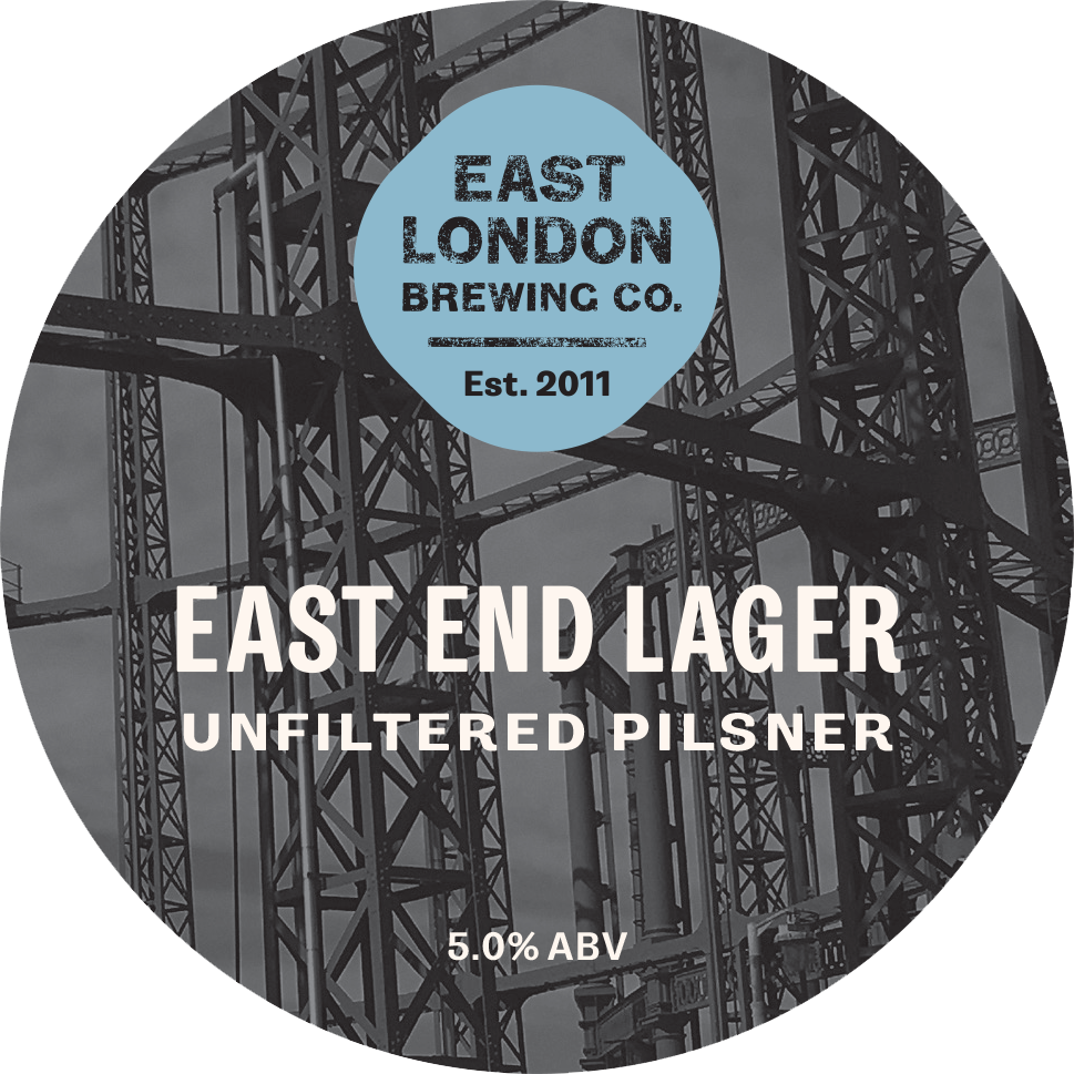 East End Lager Unfiltered Pilsner (5.0% ABV)