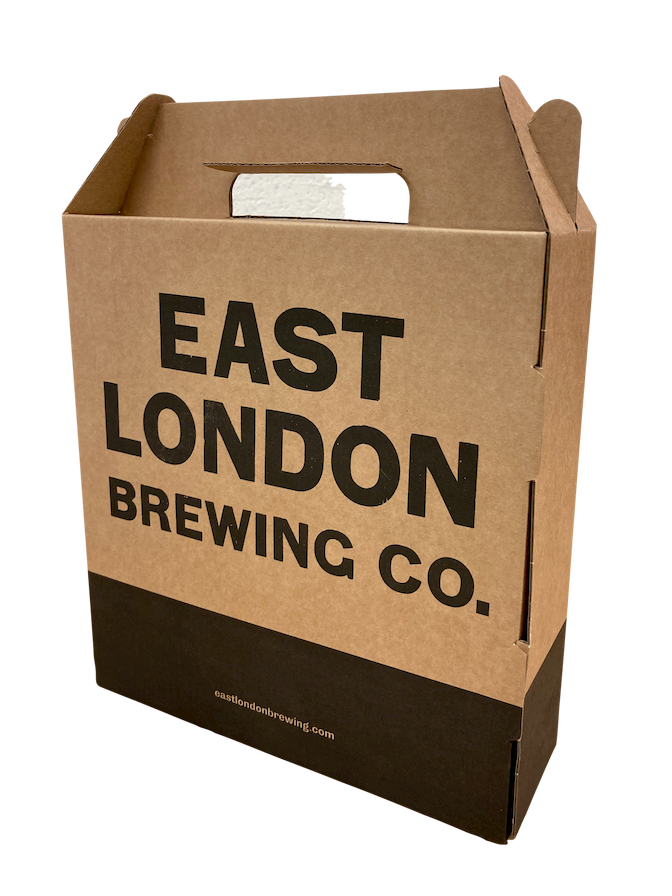 Cardboard gift carry pack for 3 x 500ml Bottles